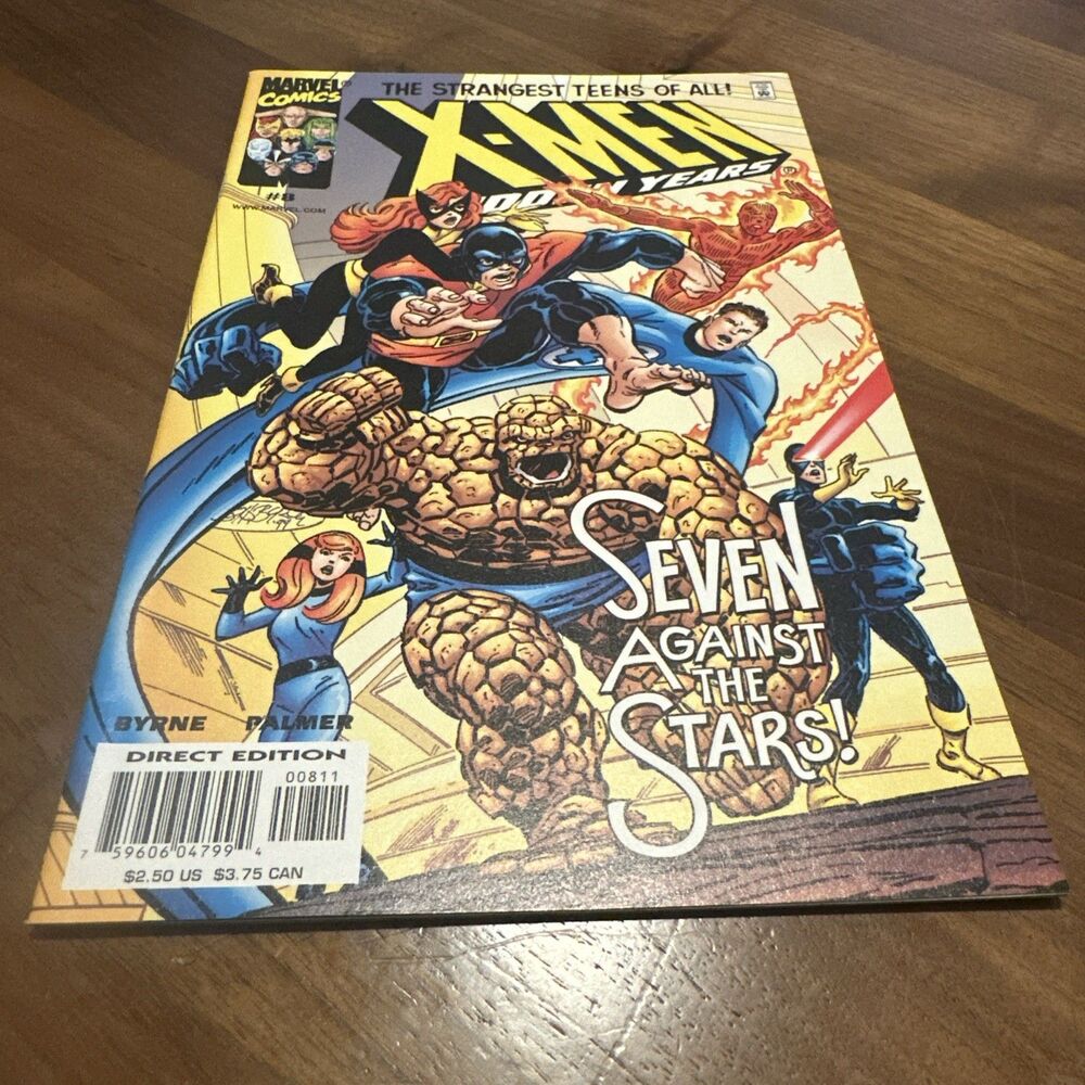 5 for $30 X-Men The Hidden Years #8 Marvel Comics 2000 John Byrne Fantastic Four